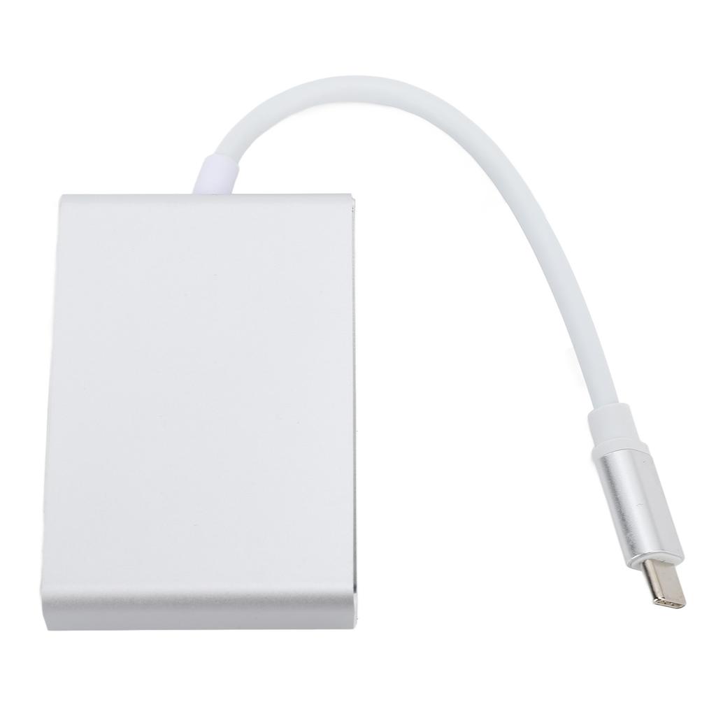 USB C Hub Портативный 5 в 1 Type C на USB Multi Port Адаптер-Разветвитель с USB 3.0 VGA HD Мультимедиа