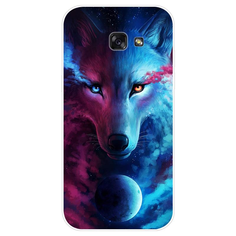 Для Samsung Galaxy A 5 A52017 SM-A520F чехол Мягкая силиконовая задняя крышка модный чехол для телефона с мультяшным рисунком