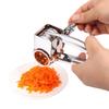 LMETJMA 3 Drums Set Rotary Cheese Grater Stainless Steel Cheese Slicer Kitchen Cheese Butter Slicer Nut Chocolate Grinder KC0003 6