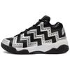 VLTG Space Cowgirl Mid Comfort Sports Mid-Top Vintage Basketball Shoes Women's Black Silver