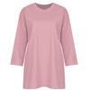 Shop   Women Slub CoTTon 3 4 Sleeve T shirT Sora Dai Wsh 1112
