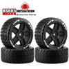 RS Red Spider 1/10 Off-Road Climbing Tires with Double Arrow Pattern and Wind Breaking Black Plastic Hub RS605