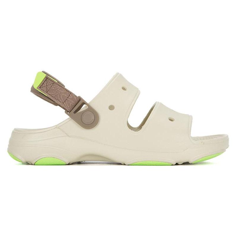 Crocs Удобные Повседневные Универсальные Пляжные Сандалии Унисекс Сандалии Цвет: Небеленый Белый 207711-2Y3