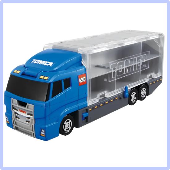 TAKARA TOMY Tomica Контейнер-перевозчик для мини-машинок, Кейс для хранения и игры с литыми машинками, Для детей от 3 лет, Совершенно новый