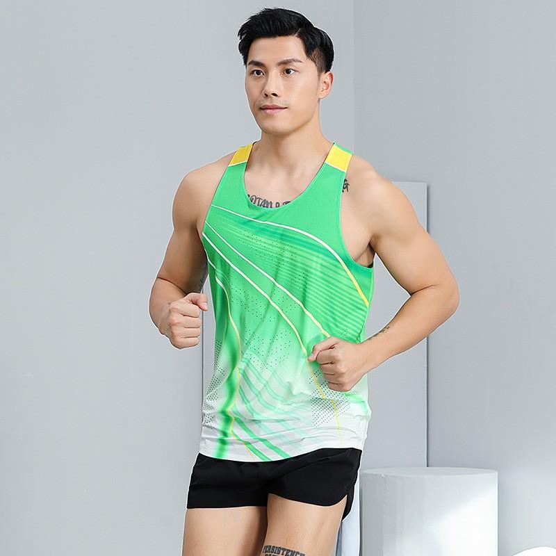 Athletic Running Singlet Set Track Field Marathon Sports Students Quick Dry Breathable