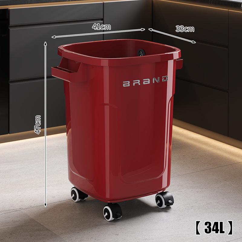 Премиальное квадратное мусорное ведро Extra Large 30 л / 50 л для дома и кухни