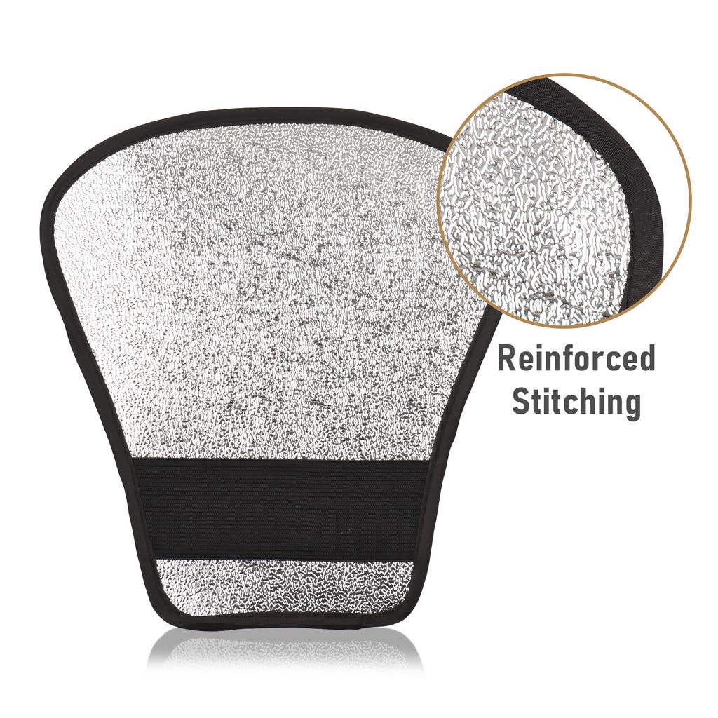 Портативный универсальный отражатель вспышки для камеры, рассеиватель Speedlite, серебристый и белый цвета