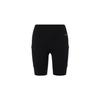 Шорты для велоспорта с высокой талией, однотонные, женские, черные DQ5995-010