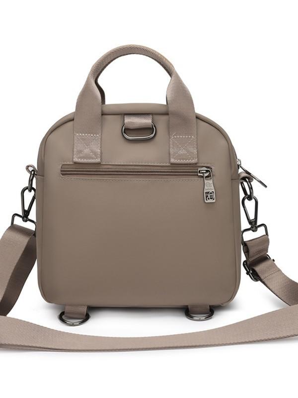Nylon Casual Crossbody Bag For Men And Women With Design For School Use