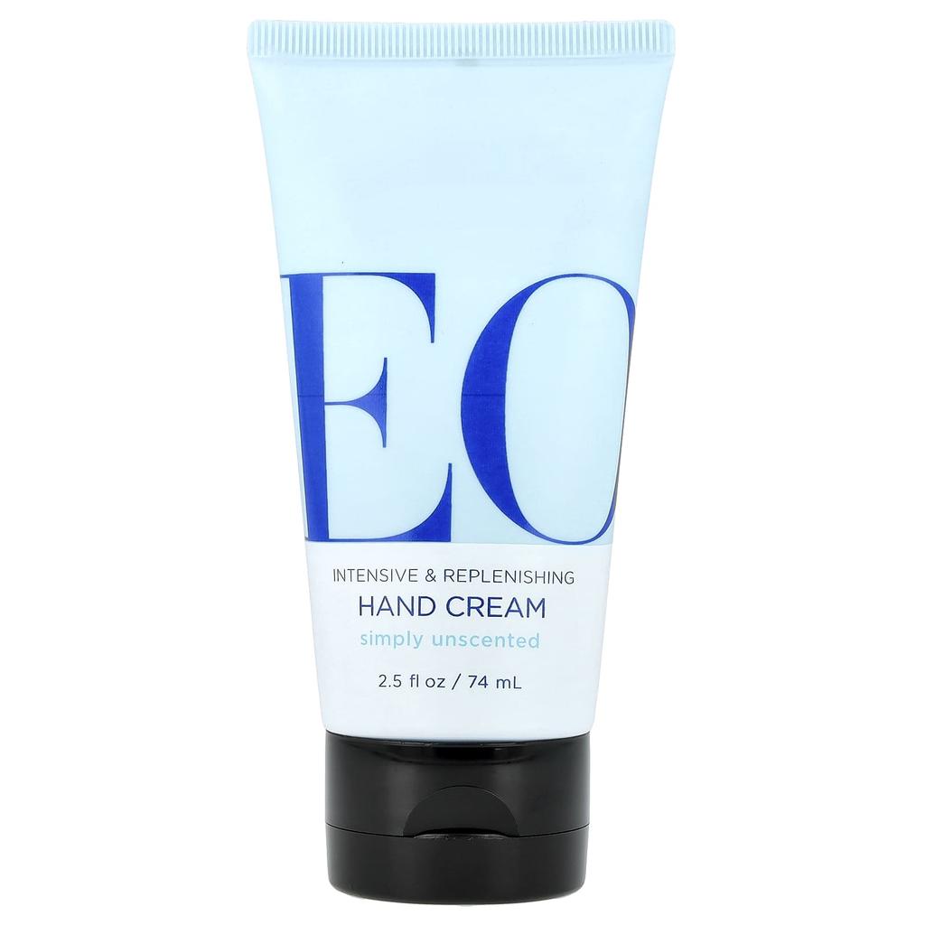 EO Products Hand Cream, Simply Unscented, 74ml (2.5 Fl Oz)