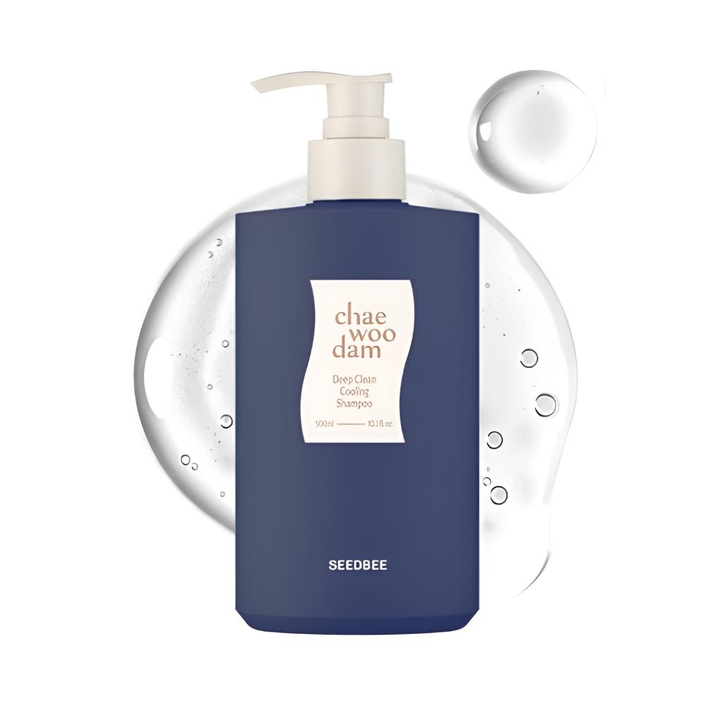 SEEDBEE Chaudam Deep Clean Cooling Shampoo 500ml Scalp Refreshing Sebum Control Menthol Shampoo