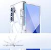 Case for Samsung Galaxy Z Fold7 5G, with glass screen protector, for MagSafe, transparent