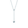 [M7269] - Silver 'Marbles' Silver Necklace - 6 Mm