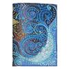 Classic European Style Diamond Painting Passport Book Case Cover Diamond Embroidery Round Drill Wallet Credential Book Case