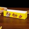 100PCS Disposable Hot Dog Packaging Box Paperboard Boat Shape Sausage Snack Boat Box Food Grade Eco-Friendly Takeaway Container
