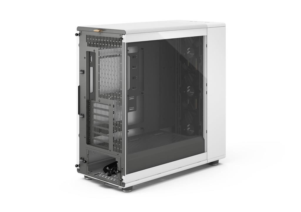Корпус Full Tower PC Fractal Design North XL RC Chalk White TG Clear Oak Wood с панелью из закаленного стекла (белый) FD-C-NOR1X-06 CS9181