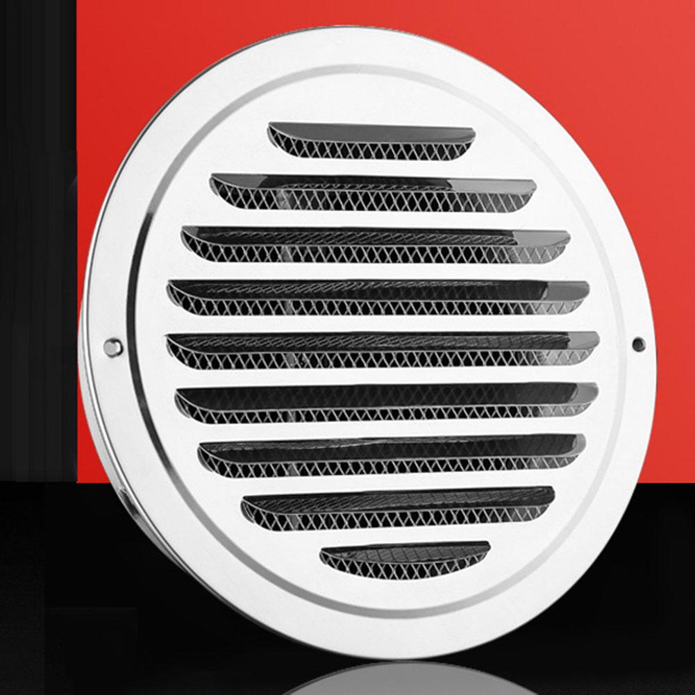 Anti Rust Air Vent Grill Cover Insect Protection Silver