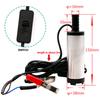 12L/min 12V 24V DC Electric Submersible Pump Diesel Fuel Water Oil Car Camping Fishing Submersible Aluminum Alloy Transfer Pump