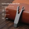 ML EDC Титановый сплав Лом Мини-открывалка Брелок
