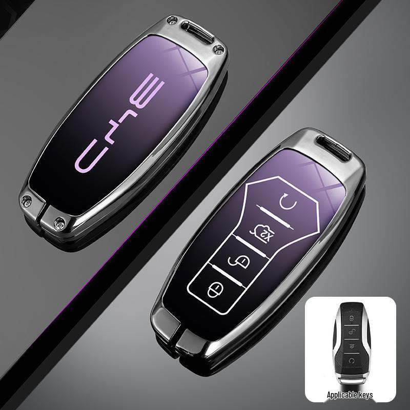 BYD Dolphin 22-24 Key Case: Compatible with Han, Song Plus, Tang DMI, Qin Pro, Yuan E2