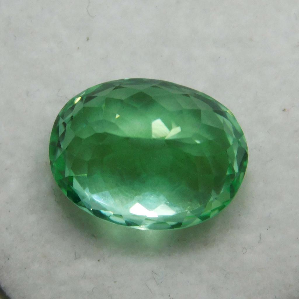 Sapphire 8.50 Ct Natural Bluish Green Oval Stunning Montana Certified Gemstone