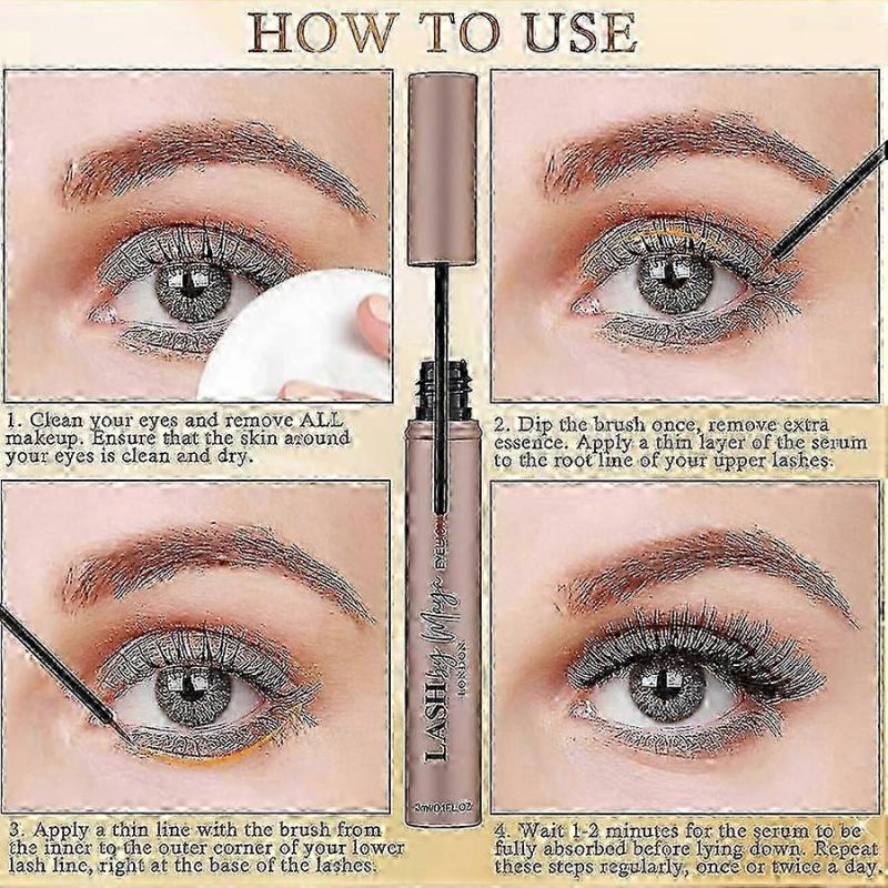 Сыворотка для ресниц Lash By Maya Сыворотка для роста бровей Усилитель роста