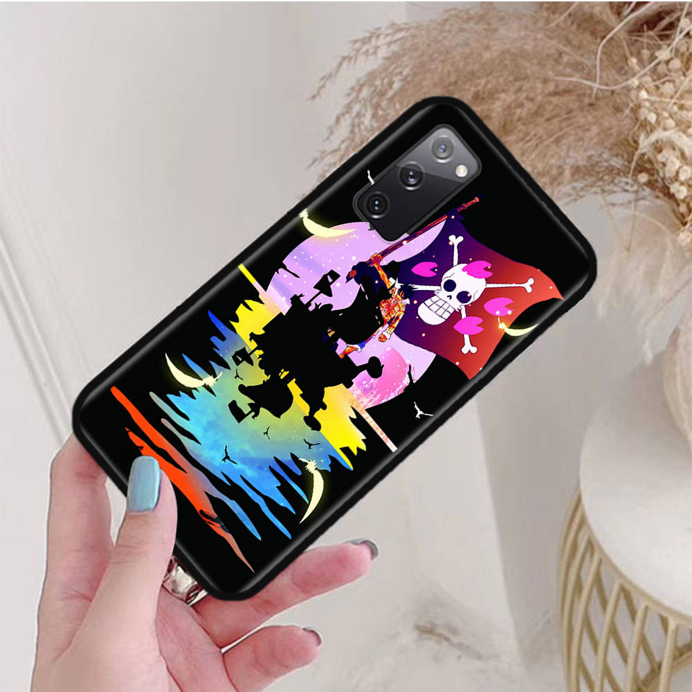 Black Case for OPPO Reno 8 6 5 4 Pro Plus Find X3 A17 A3 A31 A38 A40 A53 A54 A55 A74 A76 A78 A77 A80 A94 A95 A96 Lite W-81 One Piece