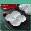 Ceramic Divided Scalloped Platter Serving