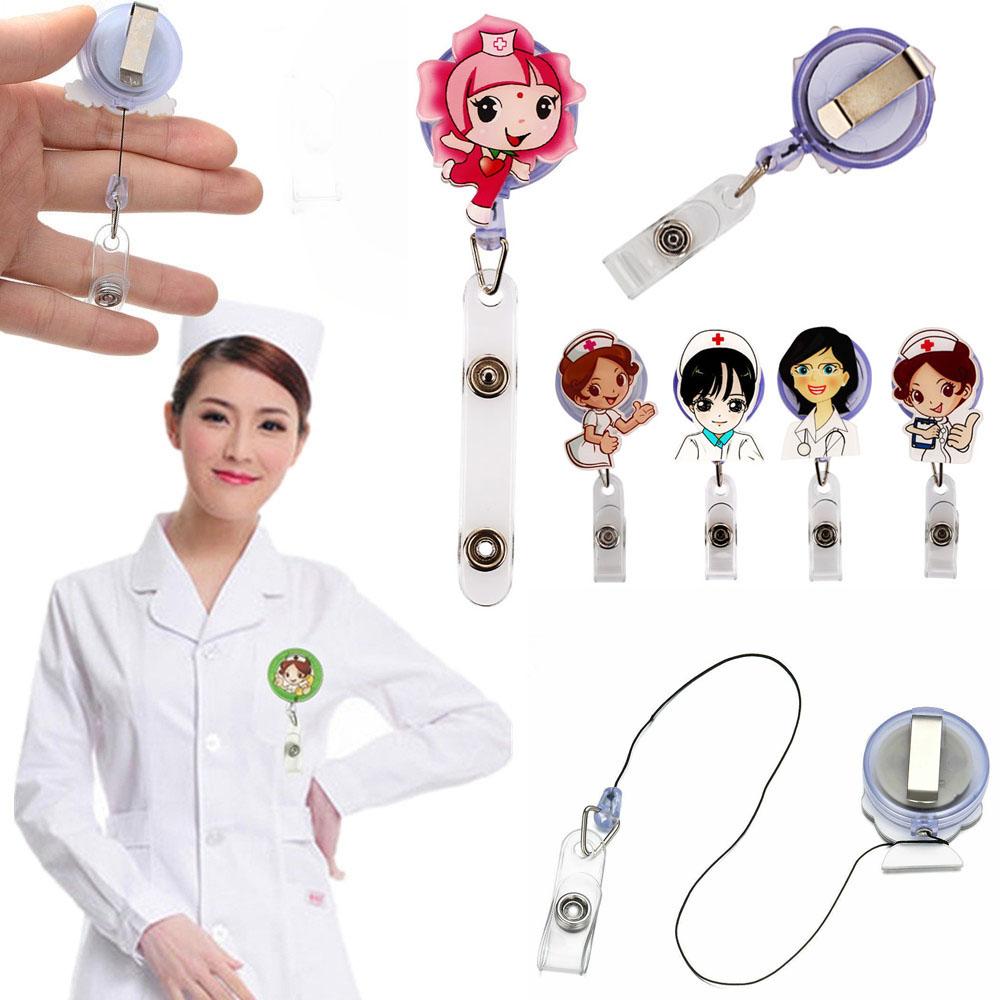 Reel Doctor ID Name Card Clips Name Card Holder Card Holder Clip Badge Holder Clip Office Supplies