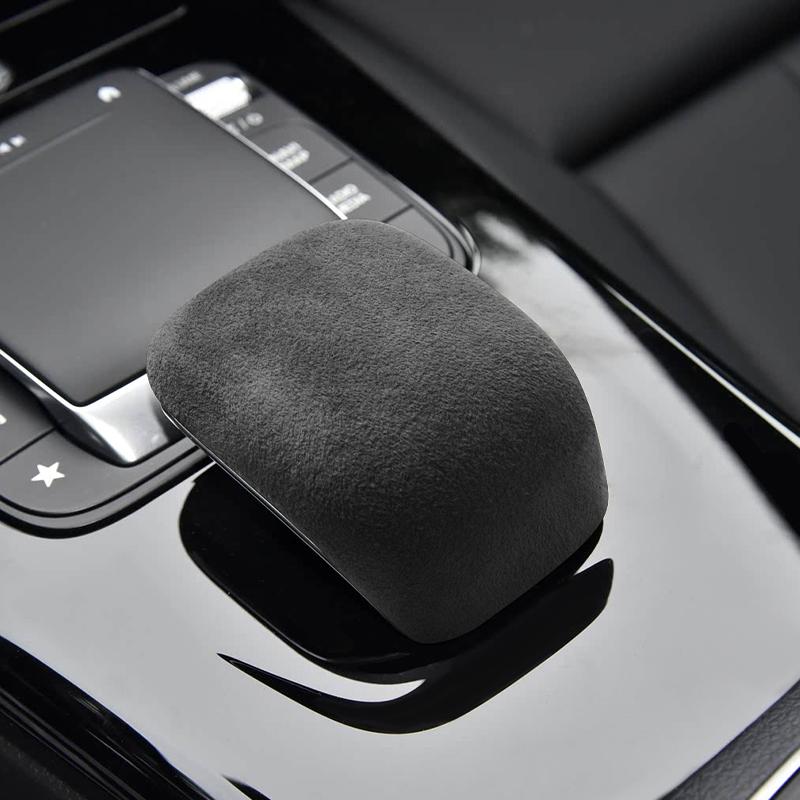 Made of Alcantara For Mercedes Benz A-Class W177 CLA C118 (-) Car Center Console Gear Shift Knob Boot Cover Accessories