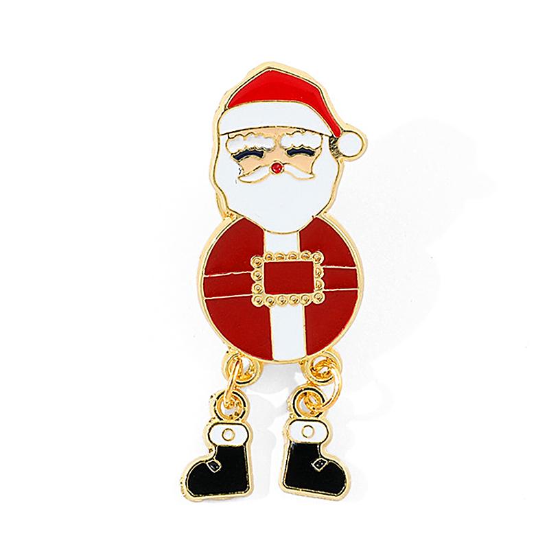 1 шт., милая рождественская елка, веселый мультяшный значок, Рождественская брошь, подарки, одежда для женщин и мужчин