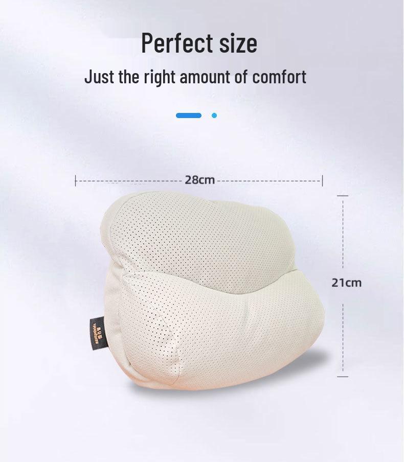 Smart Mobility Car Headrest, Lumbar & Neck Support with Seat Pillow for Porsche, Land Rover & Toyota