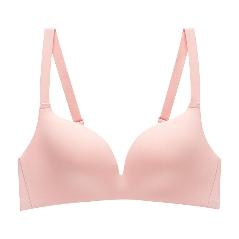 Не оставляющее следов нижнее белье, женский легкий и дышащий бюстгальтер телесного цвета с кольцом из нержавеющей стали