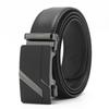 Frosted Automatic Buckle Opening Two Layer Cowhide Belt Business and Casual Men's Trendy Belt