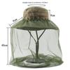 Breathable Anti Bee Hat Portable Fishing Sun Cap New Insect Mesh Hat