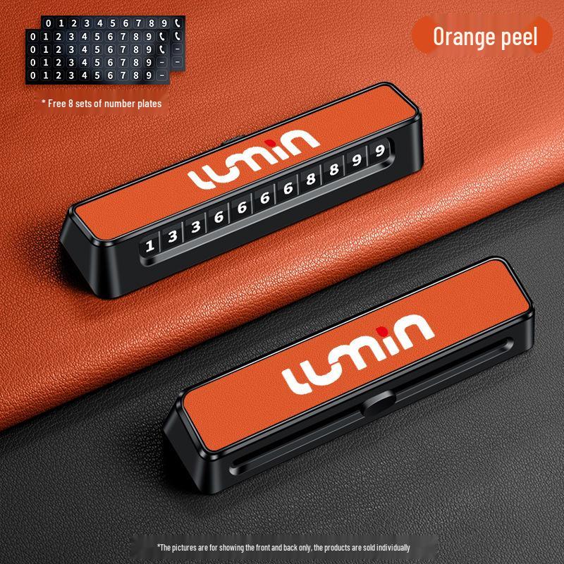 Временный знак парковки Changan Lumin Nuo Corn Treasure Edition с двумя слотами для номеров, совместим с 26 моделями.