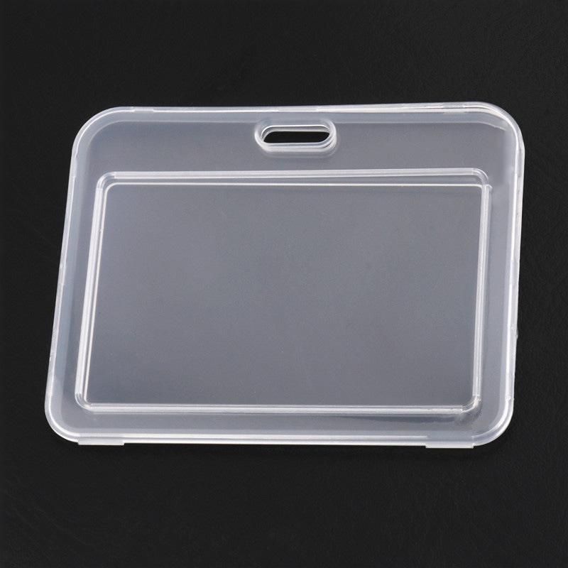 3 шт., прозрачная крышка для карт, для женщин и мужчин, студенческая автобусная карта, выдвижной держатель для бейджа, бизнес-кредитные карты, банковская ID-карта-50