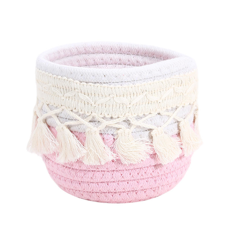 Креативный Бохо Декор Органайзер для Кистей для Макияжа Настольная Мини Корзина для Хранения Пенал для Ручек и Карандашей Контейнеры для Очков