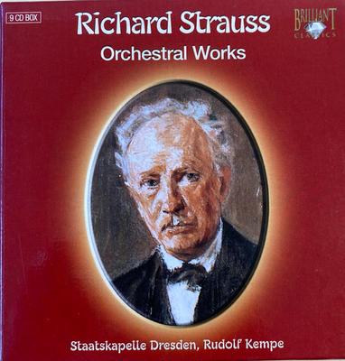 CD STAATSKAPELLE DRESDEN, RUDOLF KEMPE - Рихард Штраус Оркестровые произведения 7591 BRILLIANT CLASS Германия Классическая Б/У