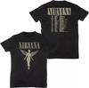 Nirvana 1993 In Utero 2-сторонняя футболка с принтом тура Nirvana Футболка Nirvana Все размеры S5XL Унисекс Футболка