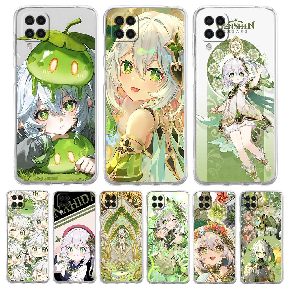 Phone Case for Samsung A17 A13 A15 A25 A35 A51 A55 A71 A21S A11 A31 A41 A23 A53 A73 5G A03S A05s Cover Genshin Impact Nahida