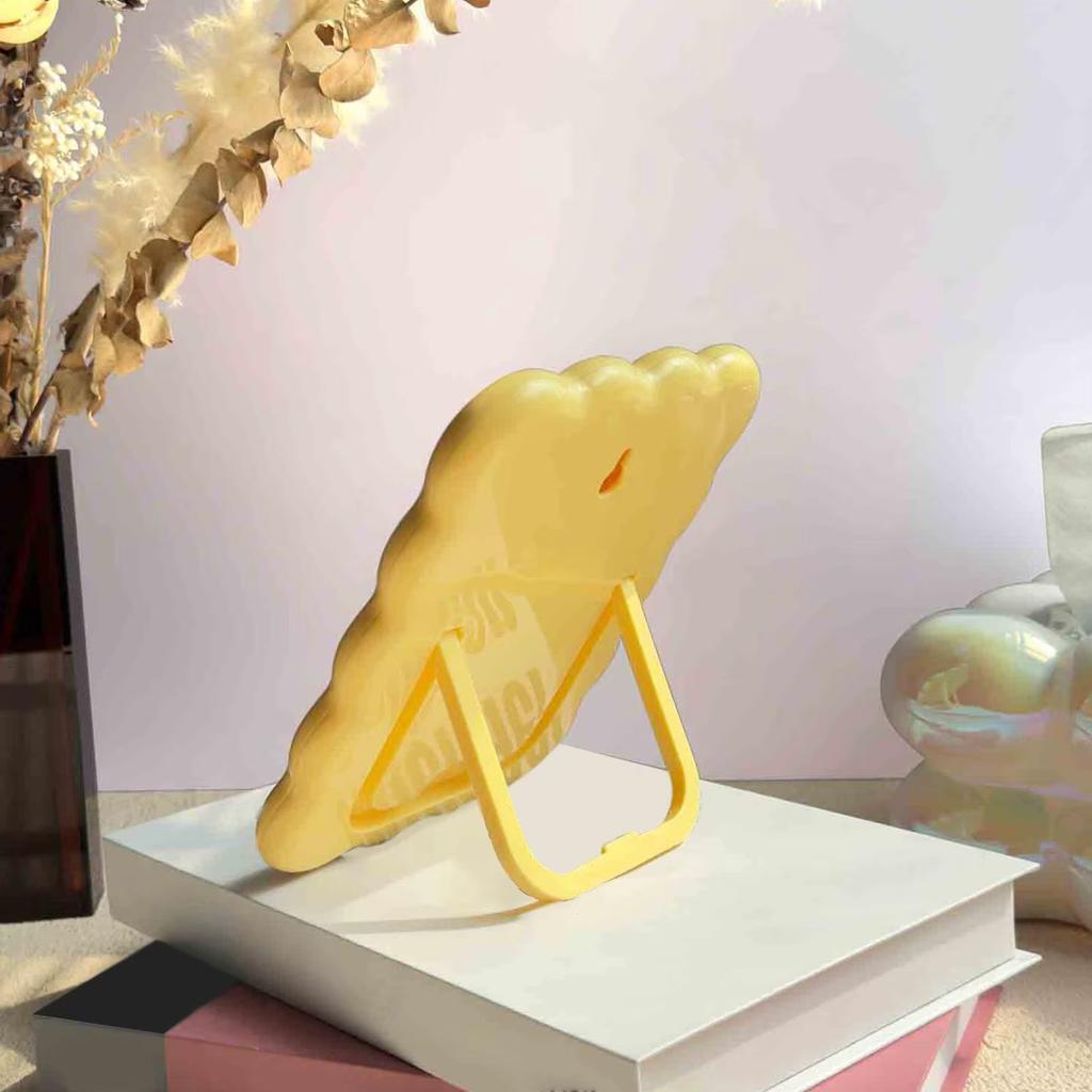 6 Inch Wavy Picture Frame | Nordic Aesthetic Squiggle Photo Holder for Desktop & Wall | Cute Colorful Funky Room & Home Decor