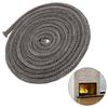 8/16/18mm Fireplace Sealing Rope Gasket Cord Wood Burning Stove Door Fiberglass High Temperature Sealing Rope Replacement