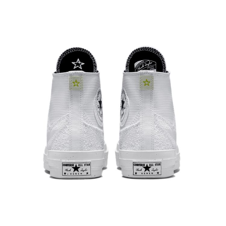 Converse Белые кроссовки унисекс Renew Chuck 70 Remix High Triple 172358C