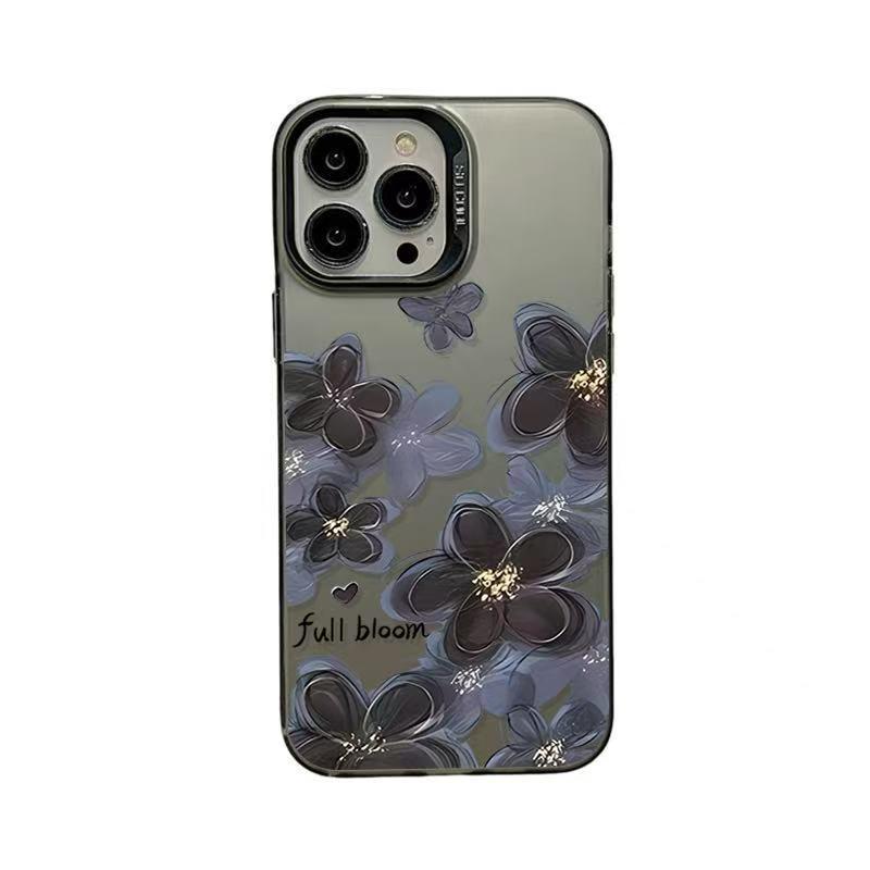 Ink Wash Floral Phone Case for iPhone 17/16 Pro/15 Pro Max/14/13