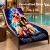 Dragon Ball Custom Name Beach Towel Large Soft Towel for Indoor Bathroom Outdoor Beach