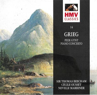 CD ЭДВАРД ГРИГ - Пер Гюнт : Концерт для фортепиано HMV7676182 Его Мастер Голос 1992 Германия Классика Б/у
