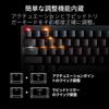 Equipped with Rapid Trigger Razer Razor Huntsman V3 Pro Mini JP Analog Gaming Keyboard with Adjustable Actuation Optical Switch Pressing Pressure 40G