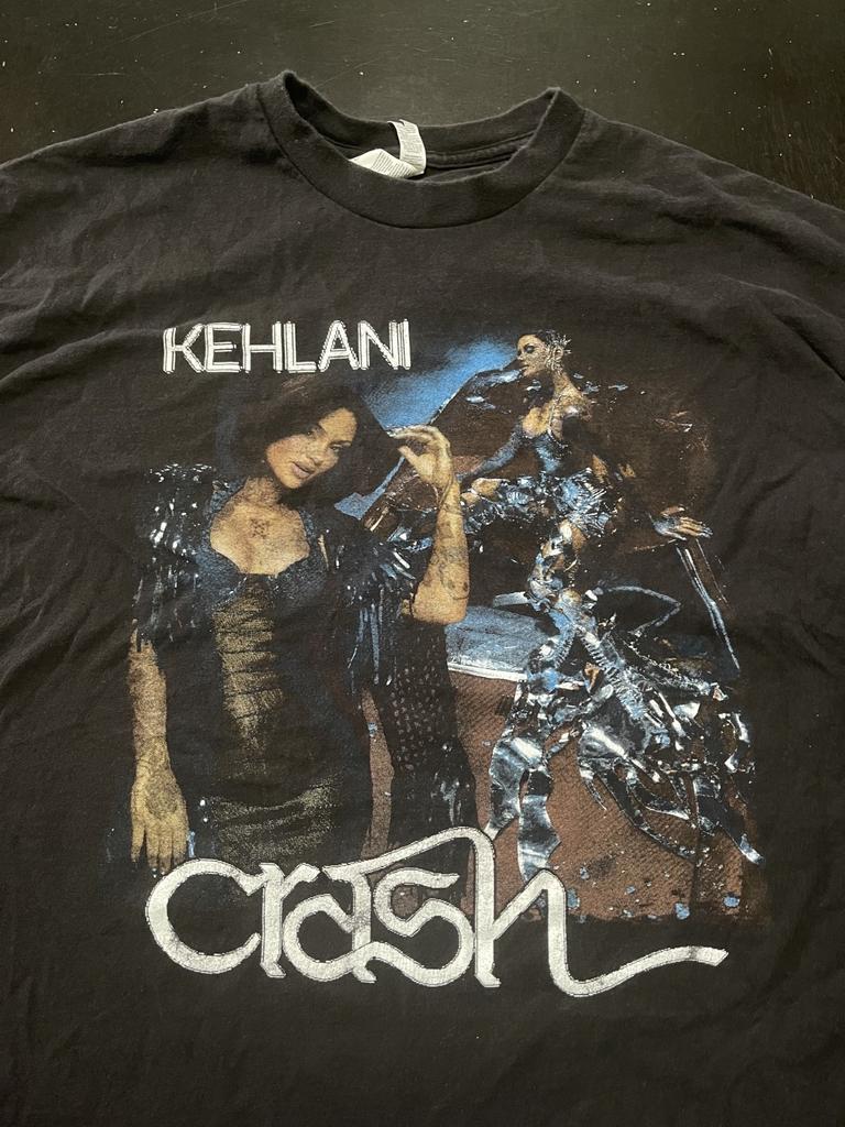 KEHLANI Crash World Tour Parking Lot T-Shirt, Black, Size: XL Unisex T-Shirt