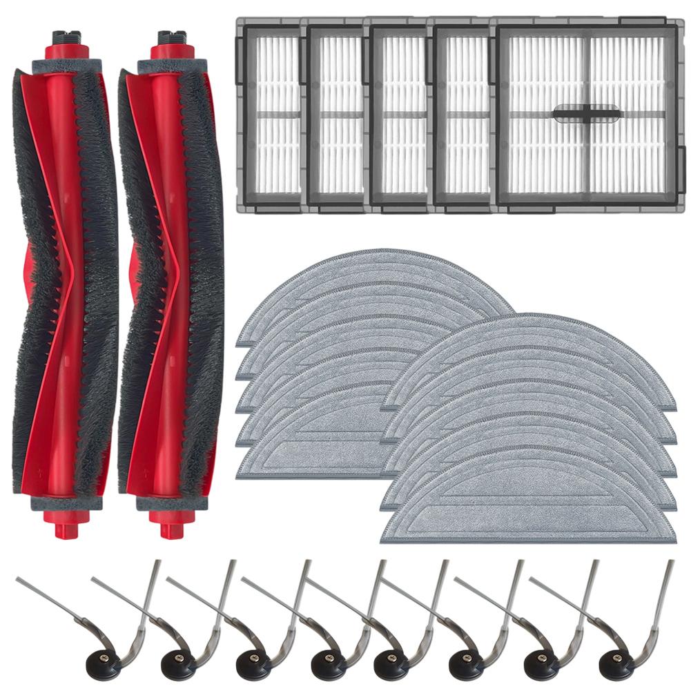 Replacement Main Brush Side Brush Filter Mop Cloth Kit For Roborock Q11 S1+ Q11 VF Q11V+ Vacuum Cleaner Accessories